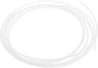 Rebower PTFE Tubing Hose Insulated Pipe Tube, [for Filaments 3D Printer] -1.8mmIDx2.2mmODx6.6ft/White/1 Pcs