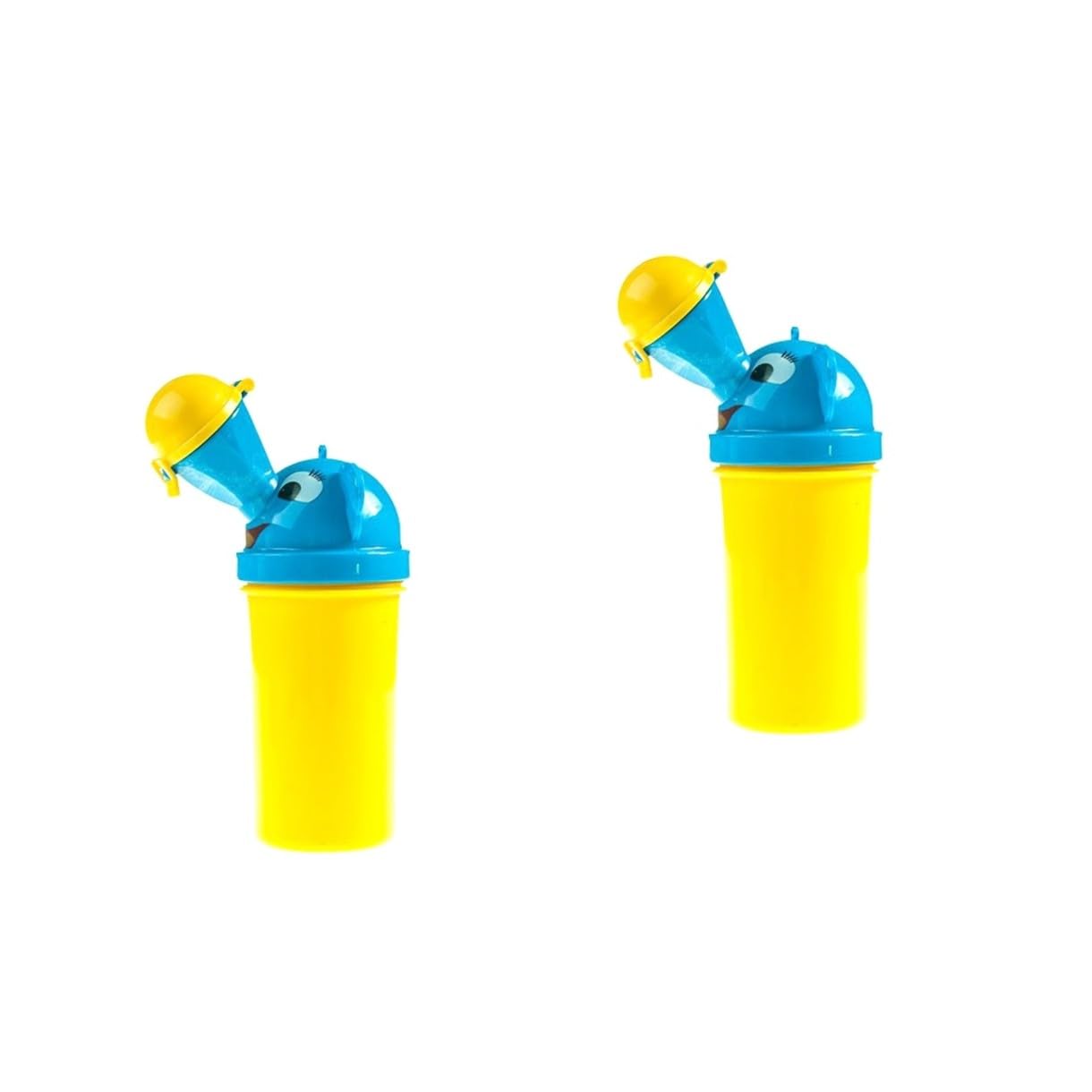 TOYANDONA 2 Pezzi Vasino Portatile Orinatoio Per Bambini Ragazzi Orinatoio Tazze Portatili Per Vaso Camera Con Coperchio Bottiglia Per Per Bambini Vasino Wc Training Bambino
