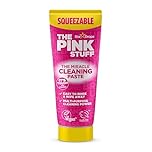 The Pink Stuff Miracle Squeezable Cleaning Paste 300g - Easy to Rinse Multi Purpose Cleaner for Kitchen Bathroom Cooktops Tiles Sinks Showers and More