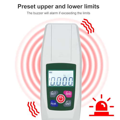 Digitales Kraftmessgerät, Push-Pull-Messgerät, Tragbares Kraftmessgerät, Automatische Abschaltung, Push- und Pull-Messgerät, Dynamometer, Spannungsdruckprüfer (KF-50)