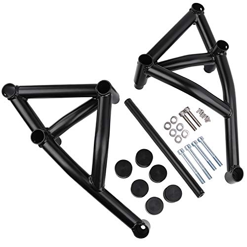 Us Stock!! Motorcycle Steel Crash Bar Highway Bar Frame Engine Guard Falling Bumper Protector For Yamaha Mt09 Fz09 Mt Fz 09 Mt-09 Fz-09 Tracer 900 Accessories Parts 2014 2015 2016 (Black) #TOP6