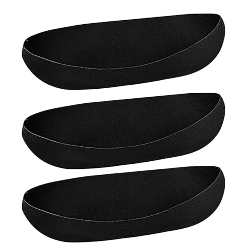 XAGMODSHN 3 sacchetti rotondi per piantare in feltro fioriera rotonda contenitore per piantare verdure borse per fioriere vasi per fiori grande capacità