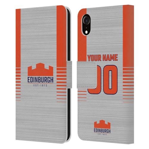 Coque Edinburgh Rugby personnalisable iPhone XR avec fentes cartes protection intégrale