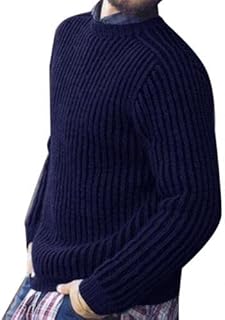 ニット カシミヤ綿セーター男性秋冬ジャージージャンパーローブホムプルオーバーメンズOネックウエアニットセーター セーター(E5,XL)