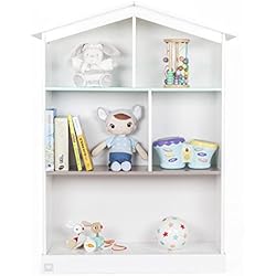Estanteria Casita Leroy Merlin EUREKAKIDS Estantería casita Eurekakids para niños y niñas 80.0 - Juego Educativo - Muebles & Deco > Decoración > Organizadores, librerías y estanterías