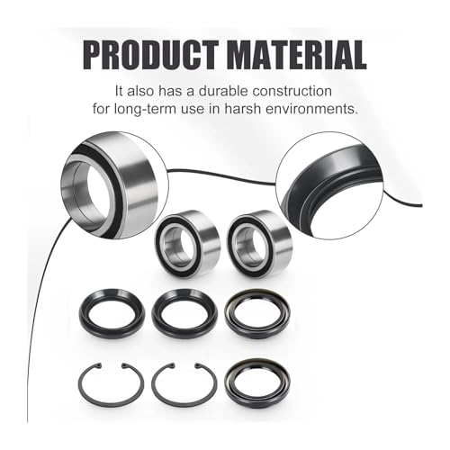 Kit roulement de roue arrière avec joints pour Rincon 650 et TRX680 - 2