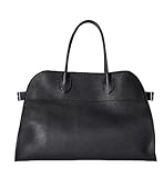 Trendy PU Leather Tote Bag for Women, Large Capacity Classic Vintage Top Handle Bag, Luxury Elegant Casual Work Handbags(Color E)