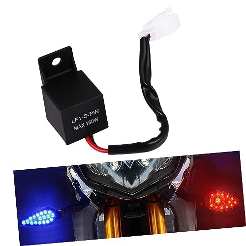 Sosoport 2 Pçs Relé Luzes De Freio Traseiro Luzes Marcadoras Laterais LED Luzes Traseiras Do Carro A