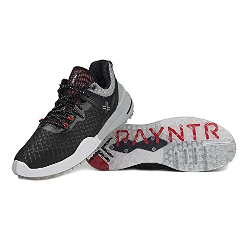 X 001 F Black, Spikeless Golf Shoe2