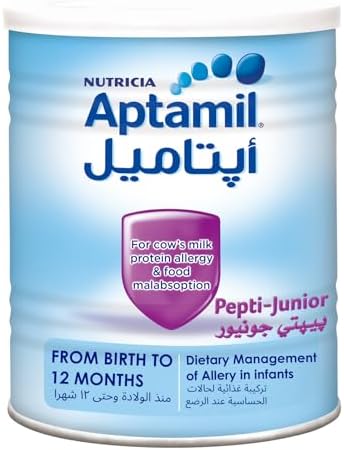 Aptamil Pepti-Junior Infant Formula Milk From Birth to 12 Months, Allergy Management, Easy To Use Pack, 400g