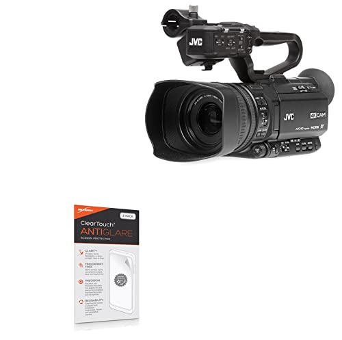 BoxWave Screen Protector Compatible with JVC GY-HM180 - ClearTouch Anti-Glare (2-Pack), Anti-Fingerprint Matte Film Skin