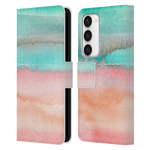Étui Portefeuille Cuir Samsung Galaxy S23 5G Ninola Aquarelle 2