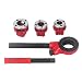 Pipe Threader Kit Ratchet Pipe Tool Industrial Pipe Die Steel 62A Type Heads Tubes Plastic Set Tool Tool Utensil Pipe Hose Pipe Pipe Cutters