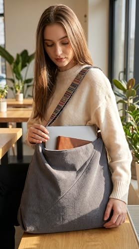Bolso Tote para mujer grande Makukke estilo casual miniatura 2