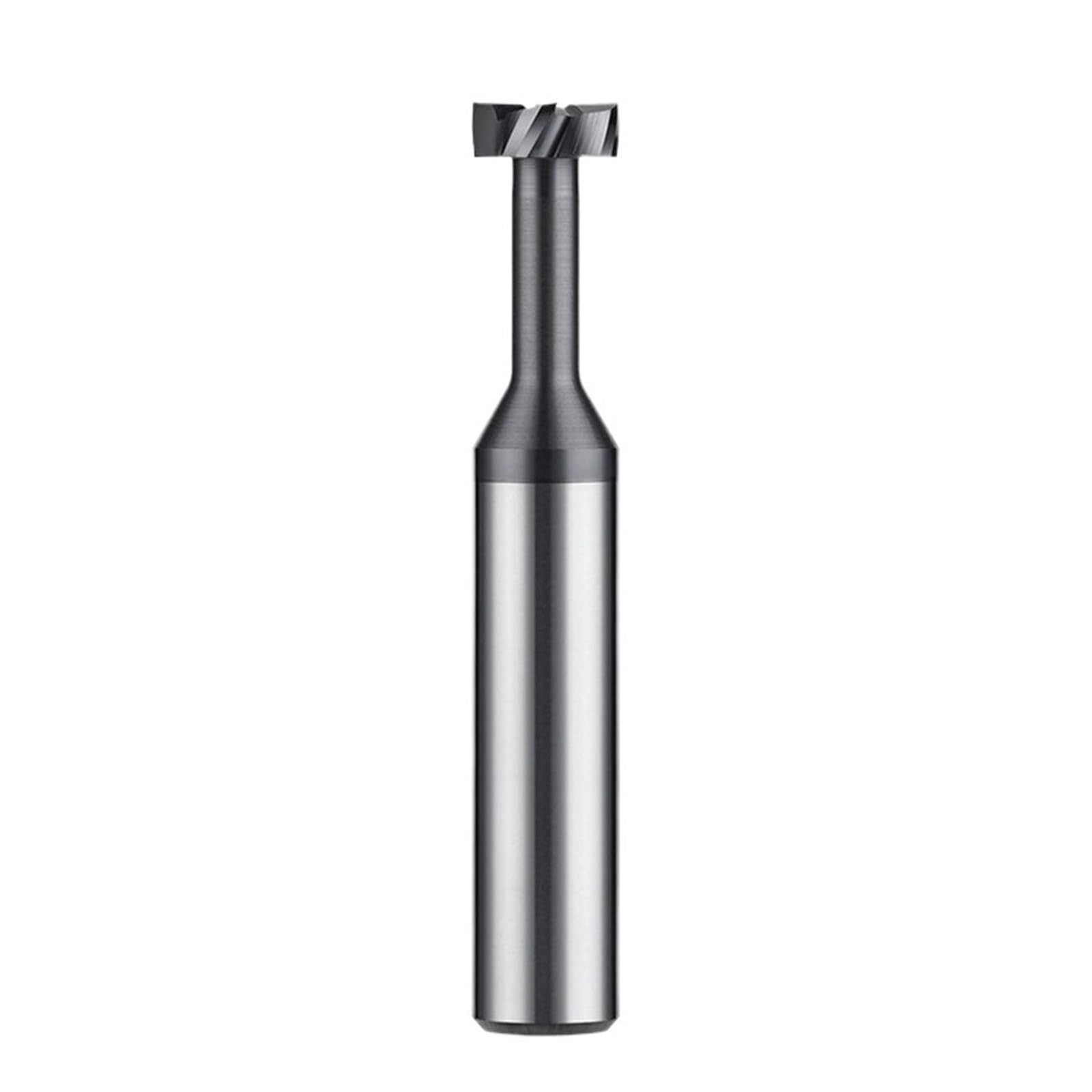 Frez trzpieniowy 14 mm z rowkiem T. Wysokość cięcia 1–6 mm. Chwyt prosty 14 mm. Węglik spiekany 4 ostrza. Frez CNC do stali nierdzewnej(14 * 3.0*D14*80L)