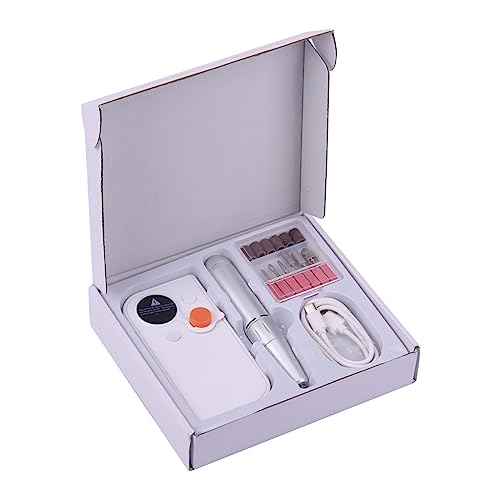 Perceuse à ongles électrique 30000 TR/Min avec écran LCD blanc pour manucure - 8