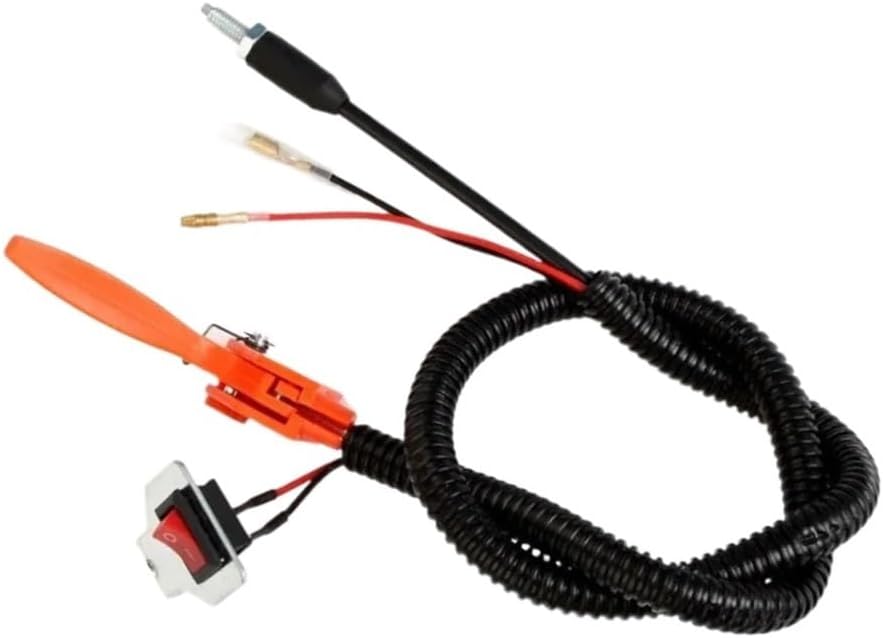 Ground Drill Throttle 44-5 40-5 Two-Punch Cattleangle Simple Switch Accessories Fit for Gasoline Engine Parts(Chocolate)