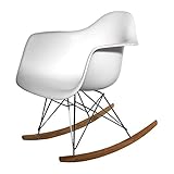 Profundo: 73 cm Ventamueblesonline SILLÓN Mecedora Tower Wood