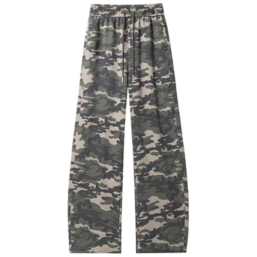 Generisch Pantalones de entrenamiento para hombre, largos, de camuflaje, transpirables, para otoño, pierna ancha, pantalones de invierno, cálidos, térmicos, pantalones de correr, pantalones chinos