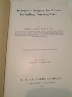 Orthopedic Surgery for Nurses Including Nursing Care B000L3RTP0 Book Cover