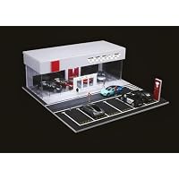 Amazon.co.jp: Raineed カーディーラー ジオラマ 展示ケース 1/64