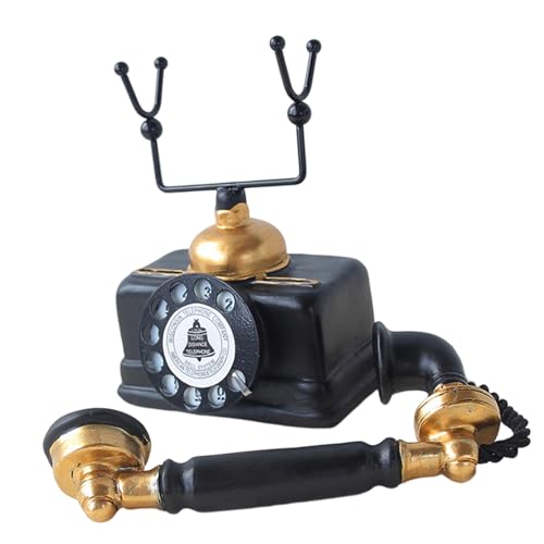 Téléphone miniature en résine objet décoratif artisanal KICHOUSE