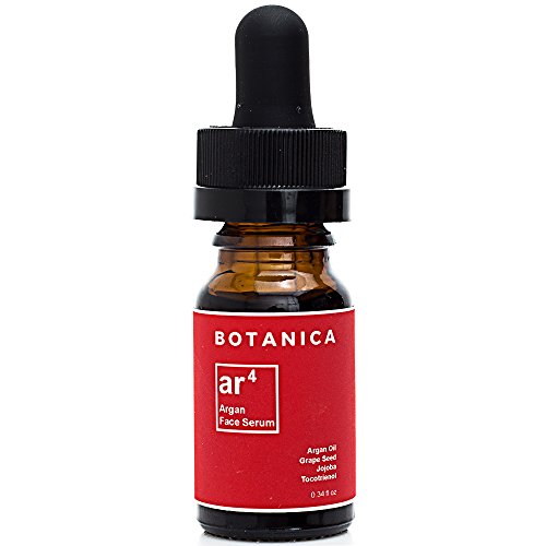 BOTANICA AR4 Argan Face Serum | Argan Oil + Grape Seed + Jojoba + Tocotrienol (0.34 fl oz)