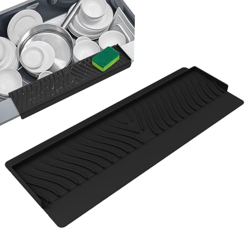Silicona Sink Protector, Anti-Slip Sink Protector, Kitchen Sink Edge Protector, Silicone Sink Protector with Anti-Slip Design, Versatile Kitchen Sink Edge Protector and Prevent Damage