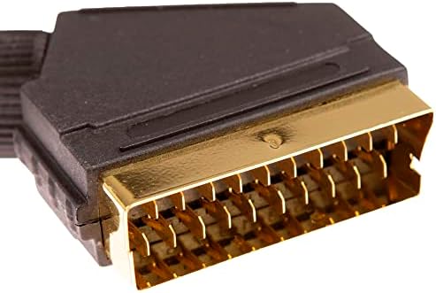 CDL Micro 3 Metres SCART to SCART Cable/Lead/Wire- Gold Contacts & all 21 Pins Connected