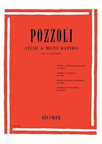 POZZOLI - Estudios en Modo Rapido para Piano      Sheet music – January 1, 2010