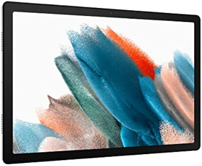 SAMSUNG Galaxy Tab A8 10.5” 32GB Android Tablet w/ LCD Screen, Long Lasting Battery, Kids Content, Smart Switch, Expandable Memory, US Version, Silver, Amazon Exclusive