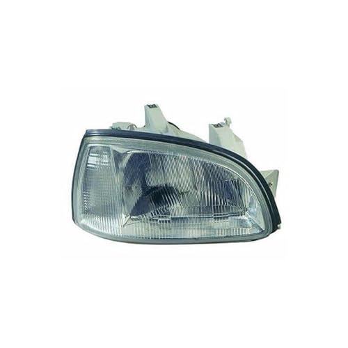 Repiauto Phare avant droit H4 compatible avec Renault Clio 1 phase 2 1996-1998
