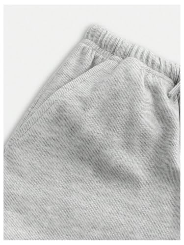 Girl's Wide Leg Baggy Sweatpants Sports Elastic Waist Long Track Pants Trousers with Pockets4