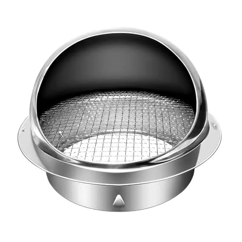 EJGMCNSGB Rejilla de ventilación Redonda, Salida de Aire, Rejilla de ventilación Plana para Pared, para ventilación de Cocina, apartamento, Villa, Piso, casa (19 cm)