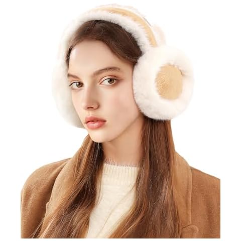 Lainlight Faux Fur Ear Muffs Cover