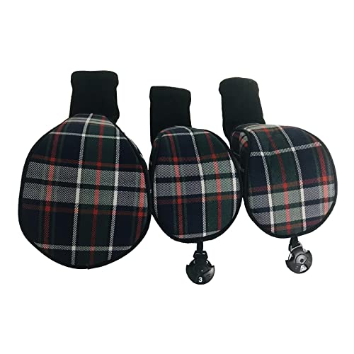 freneci 460cc Driver 1 3 5 7 X Wood Golf Club Head Cover Set Head Cover Fairway Hybrid Cover