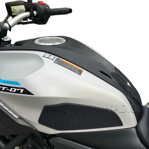 For MT 07 MT-07 mt07 2025 New Motorcycle Tank Pad Protector Sticker Decal Gas Knee Grip MT07 by YADISI - Used condition - Image 2