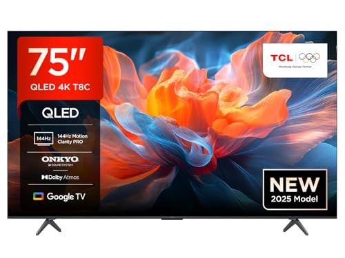 TCL 75T8C TV QLED 4K HDR Ultra HD da 75'',