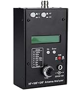 AW07A HF+VHF+UHF Antenna Analyzer,Professional 1-9.9 SWR Antenna Meter L/C Tester RF Impedance An...