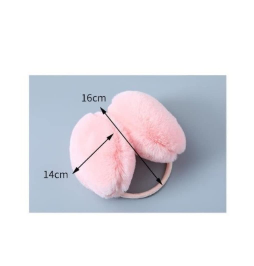 Cache Oreille Protège-Oreilles Femmes Hiver Mignon Cache-oreilles Dames En Peluche Chaud Protège-oreilles Classique Chaud