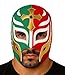 Escobar REY MISTERIO Multicolor Red/Green Lucha Libre Wrestling Mask Costume Wear, Adult (One Size)