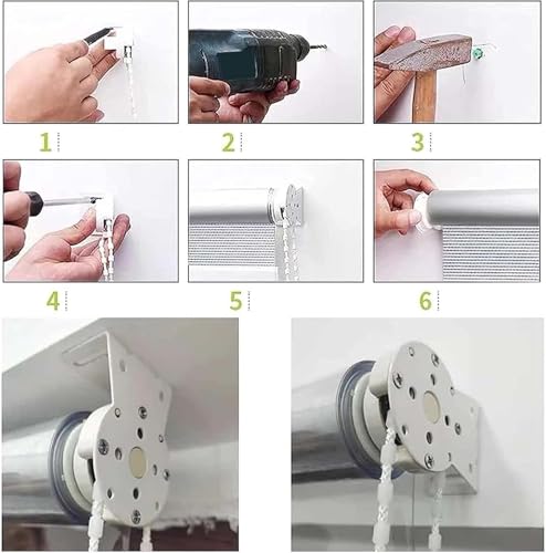 Filtre de lumière maison en PVC transparent contre le vis-à-vis - 6