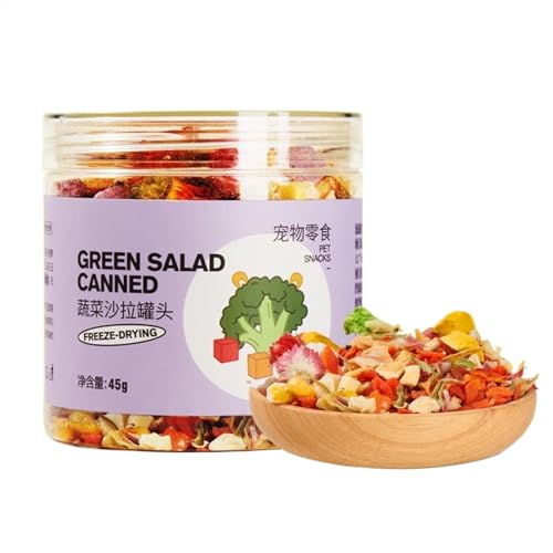 Friandises pour Hamster - 45 G De Collations pour Hamster | 10 Types De Friandises pour Cochons d'Inde | Jouets À Mâcher Naturels pour Hamster | Gâteries...