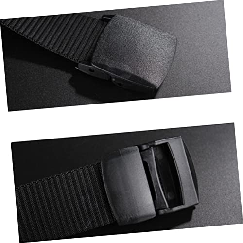 BESPORTBLE Men's Canvas Belts for Casual Wear Outdoor Nylon Belt with Plastic Buckle Friendly Design Comfortable and Breathable for Everyday Use and Heavy Duty Activities3