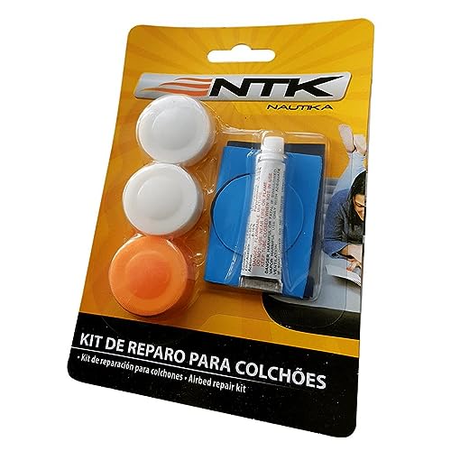 NAUTIKA, Kit de Reparo para Colchões Infláveis, Preto.