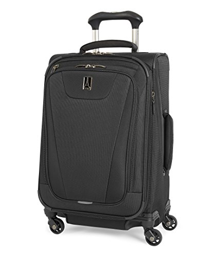 Travelpro Maxlite 4-Softside Expandable Luggage with Spinner Wheels, Black