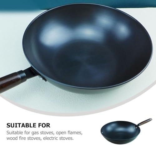 Wok para cocinar antiadherente con diseño ergonómico miniatura 3