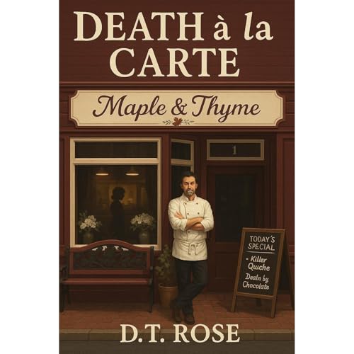 Death a la Carte Audiolibro Por D.T. Rose arte de portada