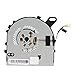 Garsentx Radiador de Refrigeración de Ventiladores de PC para DELL, Enfriador de CPU para DELL Inspiron 15-7572/7560/Vostro 5468/5568, Conector de Alimentación de 4 Cables, Gran Compatibilidad
