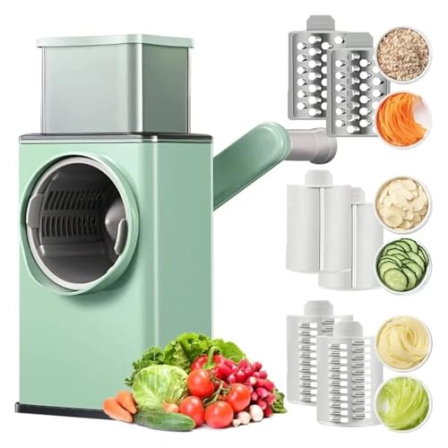 Cortadora manual 4 en 1 para verduras y papas miniatura 1